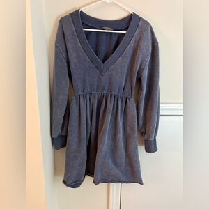 Hudson grey sweatshirt dress